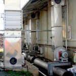 Ventilations, heating and water pumps that make it all possible.